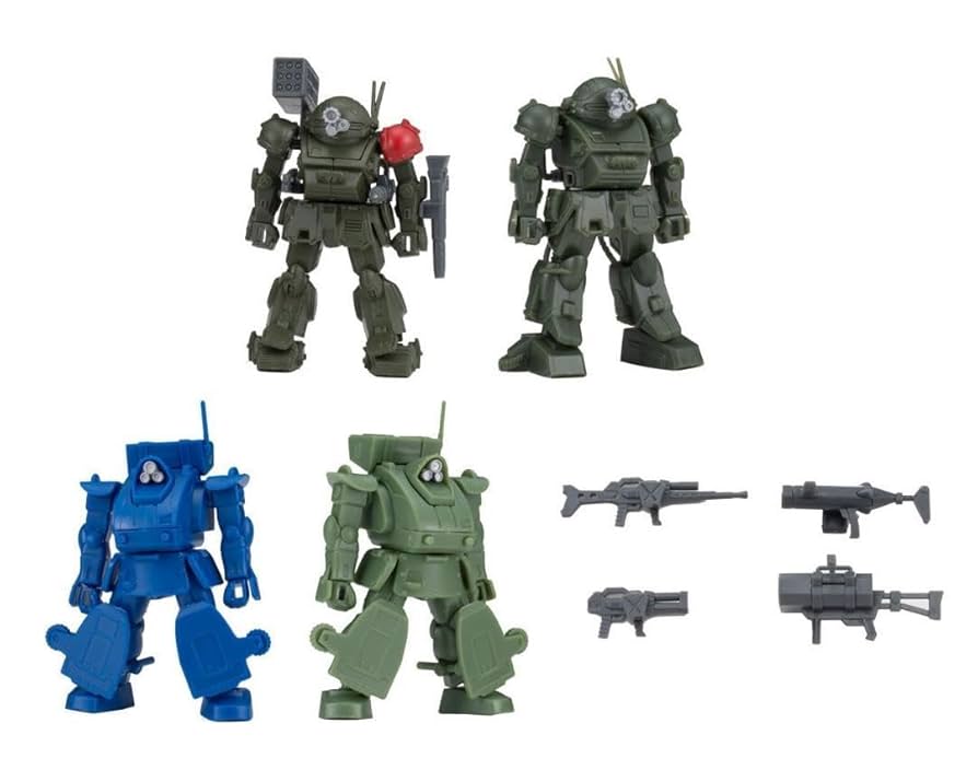 Amazon | ガシャプラ 装甲騎兵ボトムズ 02 全5種セット